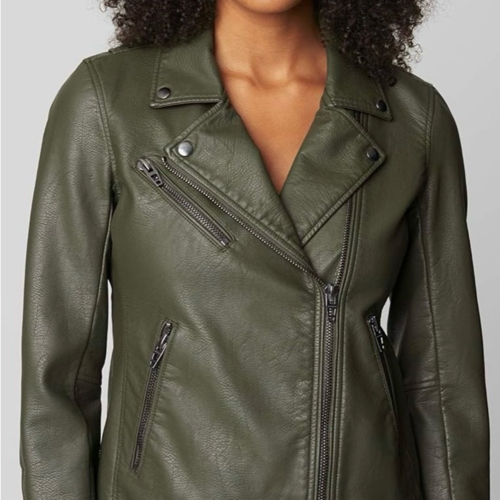 BLANKNYC Leather Motorcycle Jacket